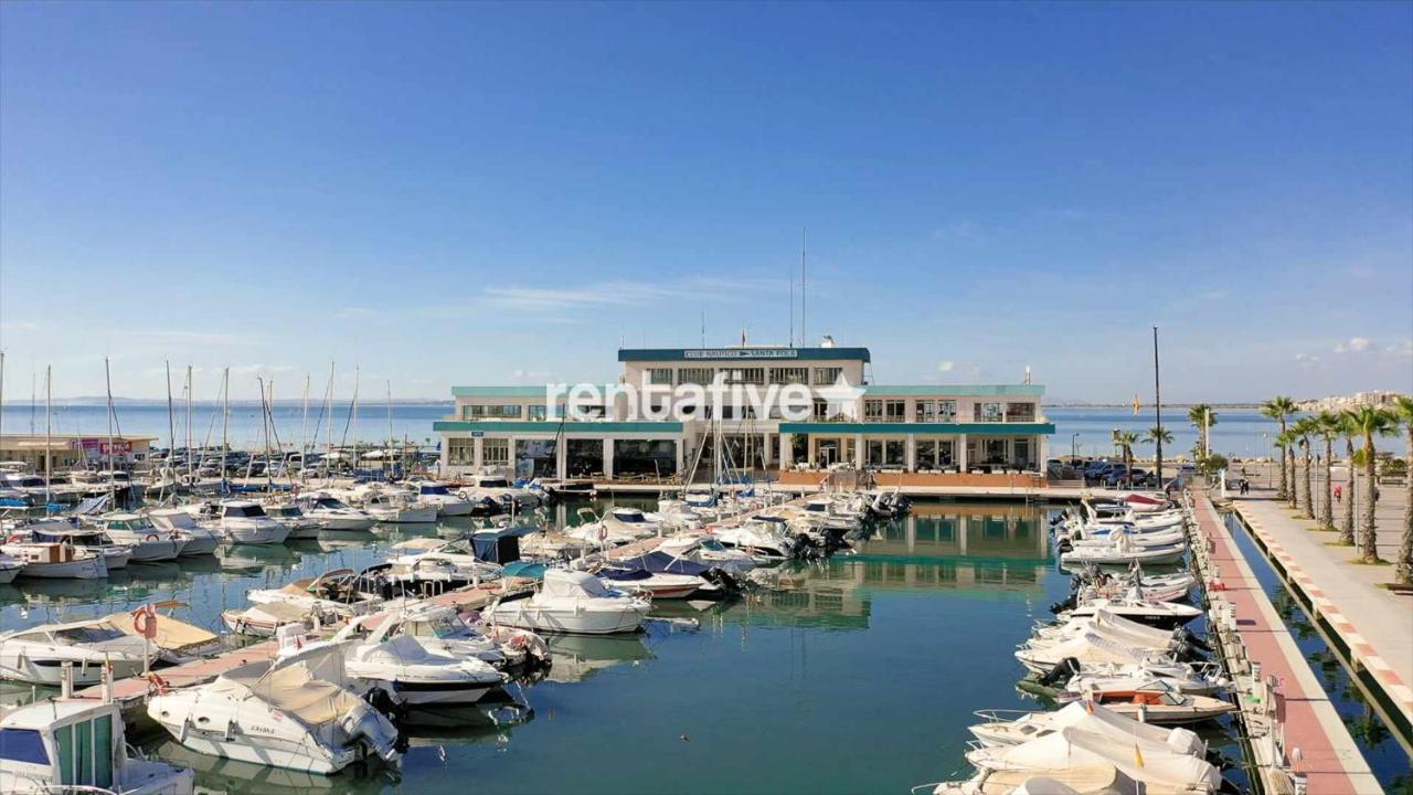 Rentafive Apartamento Acuario Piscina Aa Santa Pola Esterno foto